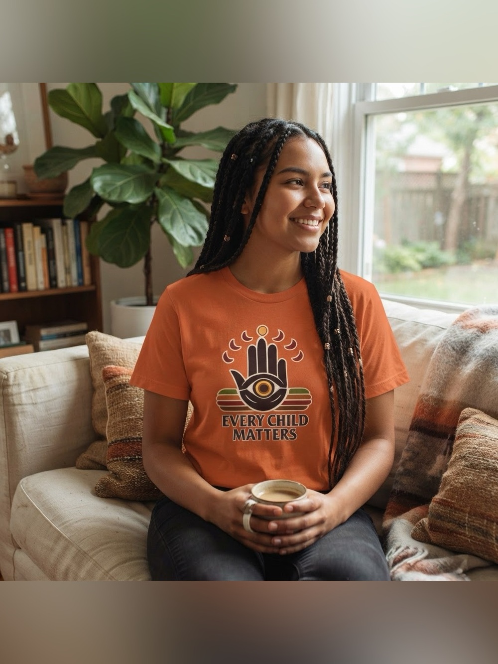 Every Child Matters Graphic Tee - Orange Kids Short Sleeve
